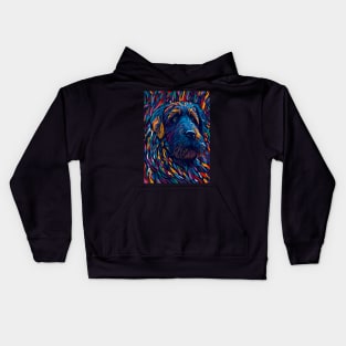 Airedale Terrier pop art Kids Hoodie